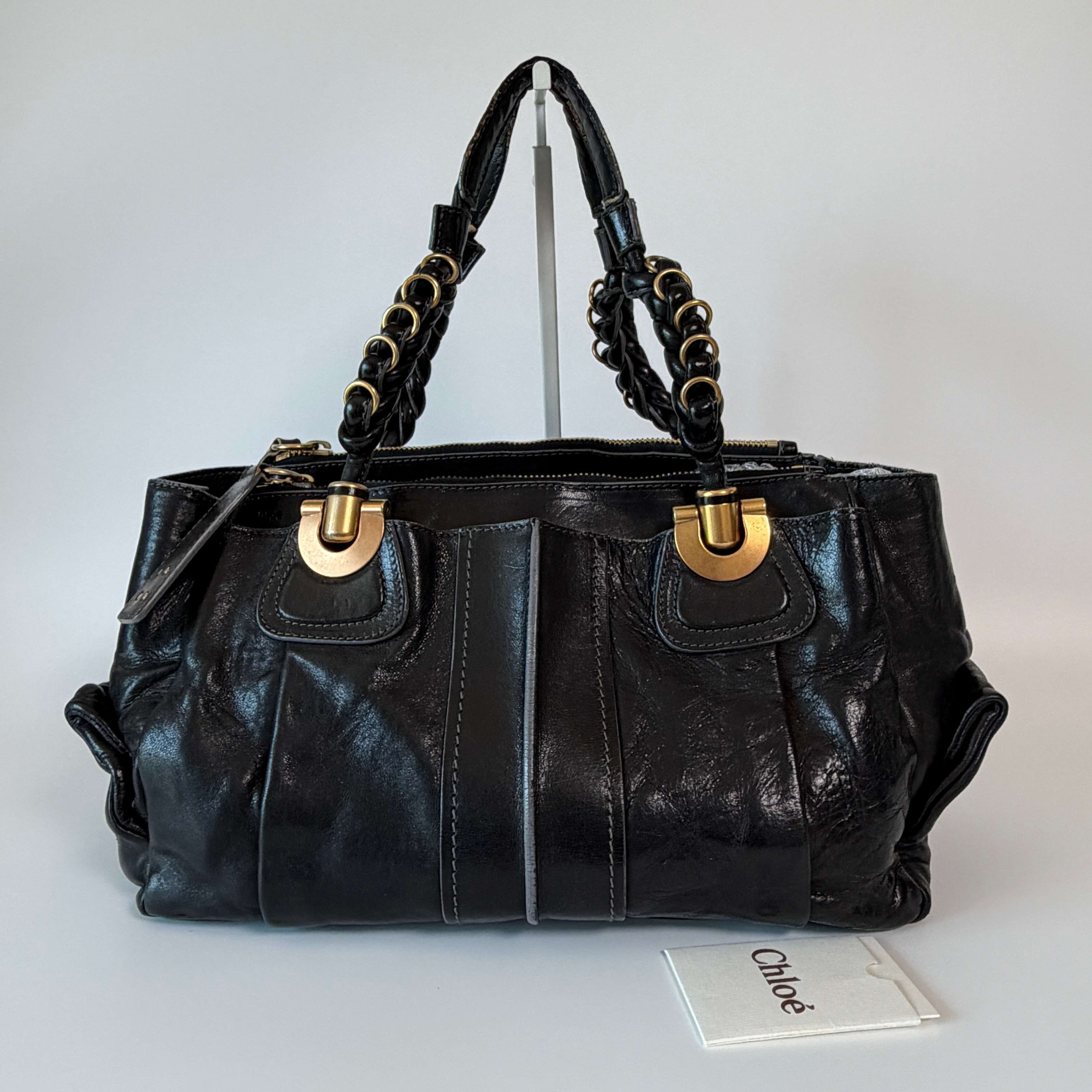 Authentic pre-owned Chloe luxury handbags collection
