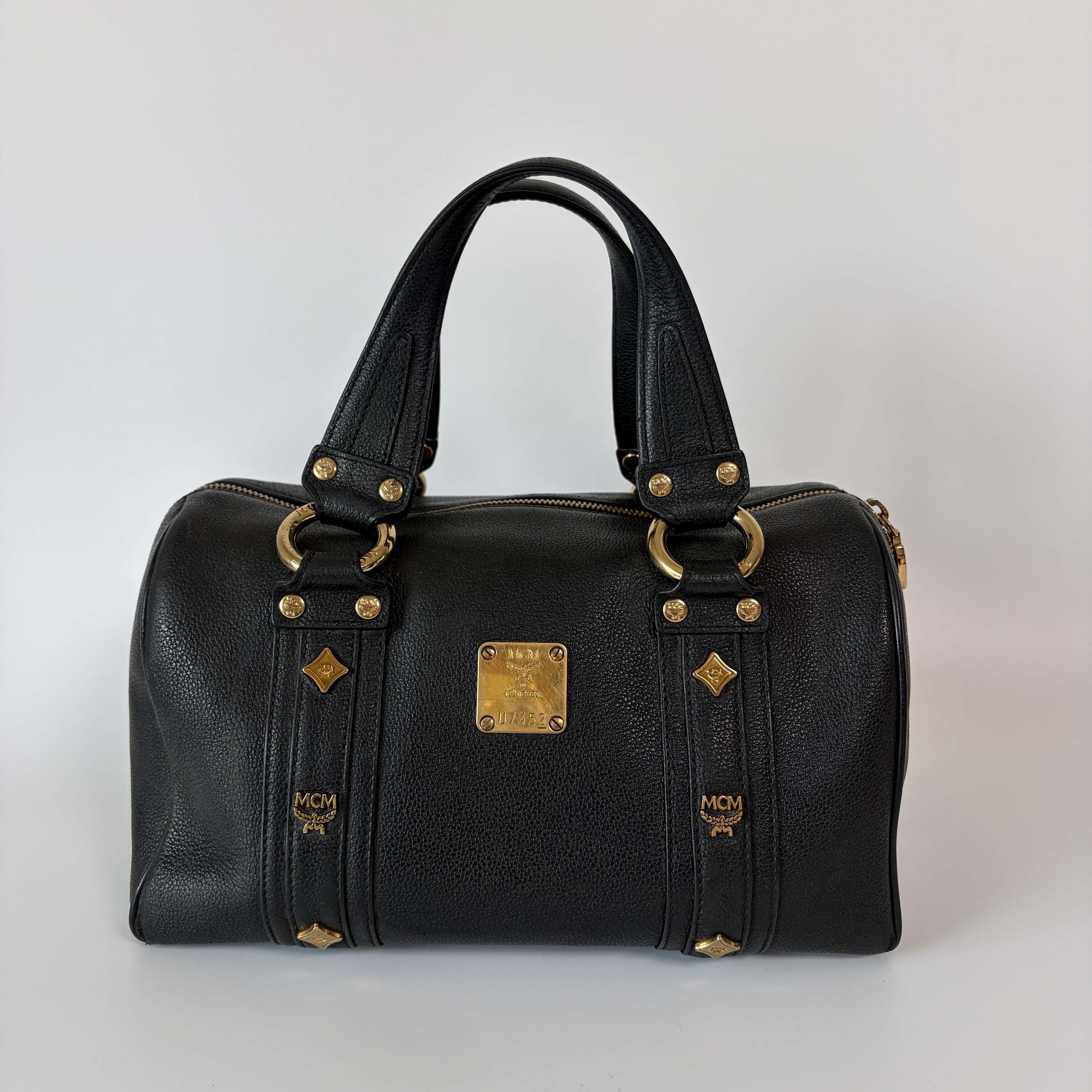 Authentic pre-owned MCM luxury handbags collection