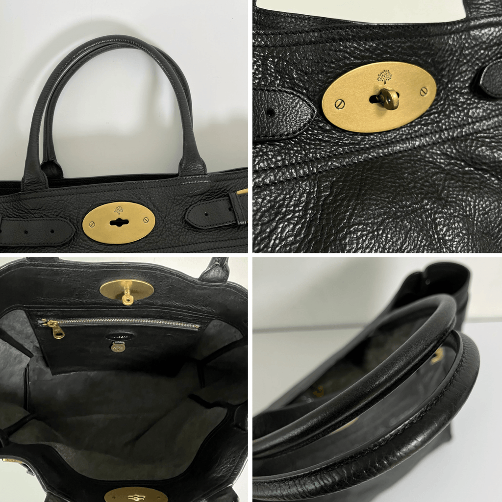 Authentic Mulberry Bayswater Tote Bag Leather Large