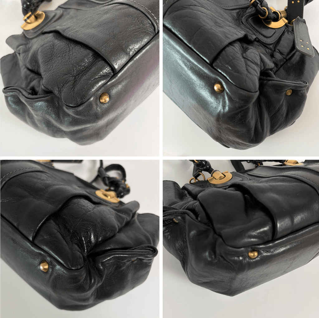 Authentic Chloe Heloise Bag Leather
