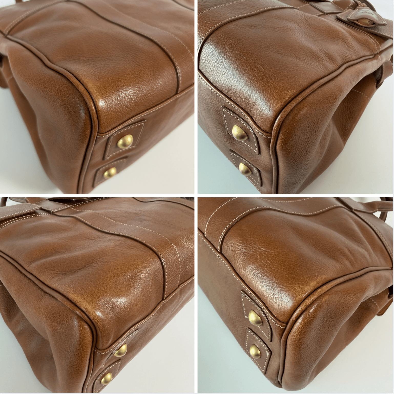 Authentic Mulberry Bayswater Bag Satchel Leather Medium