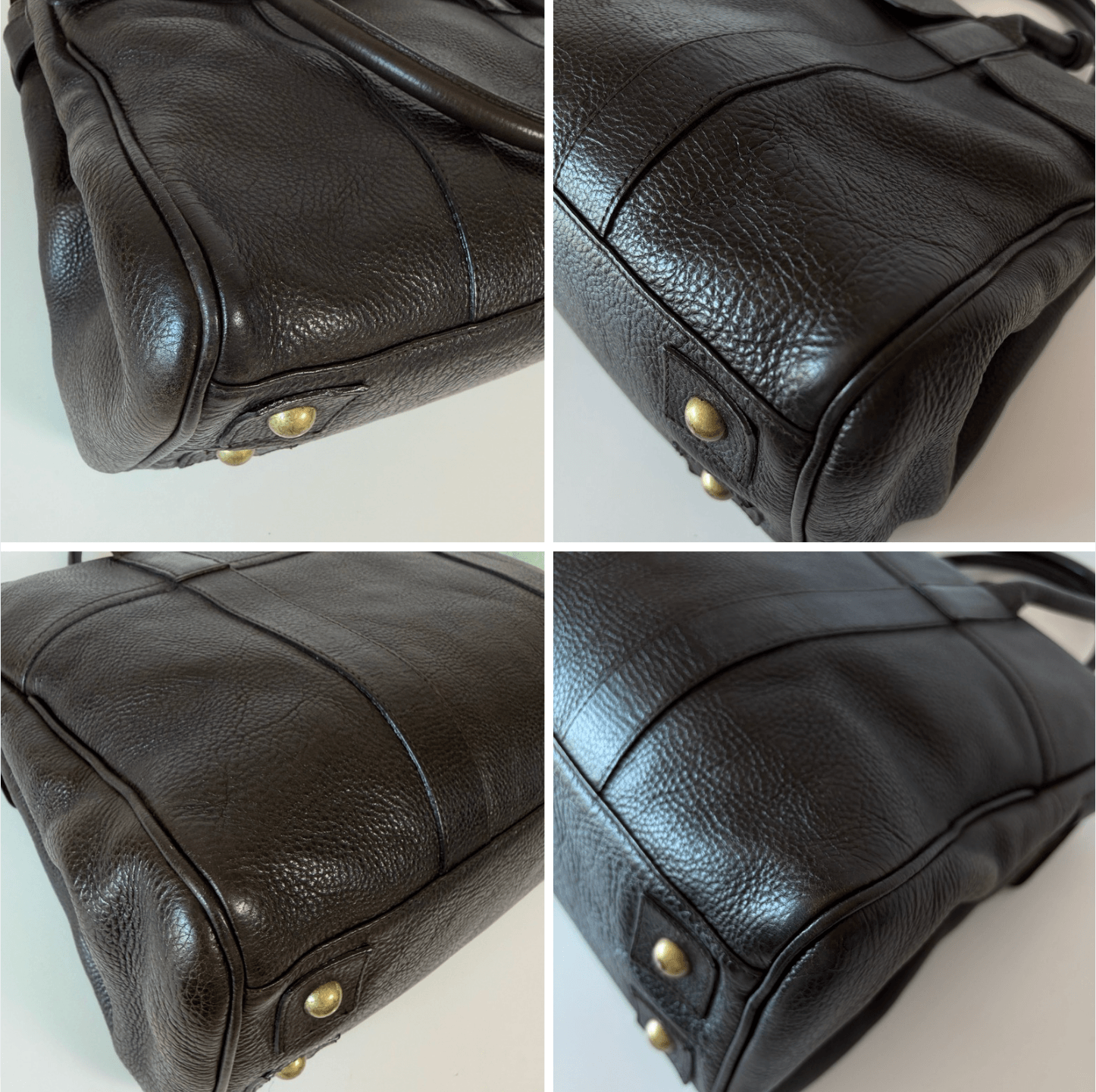 Authentic Mulberry Bayswater Bag Satchel Leather Medium
