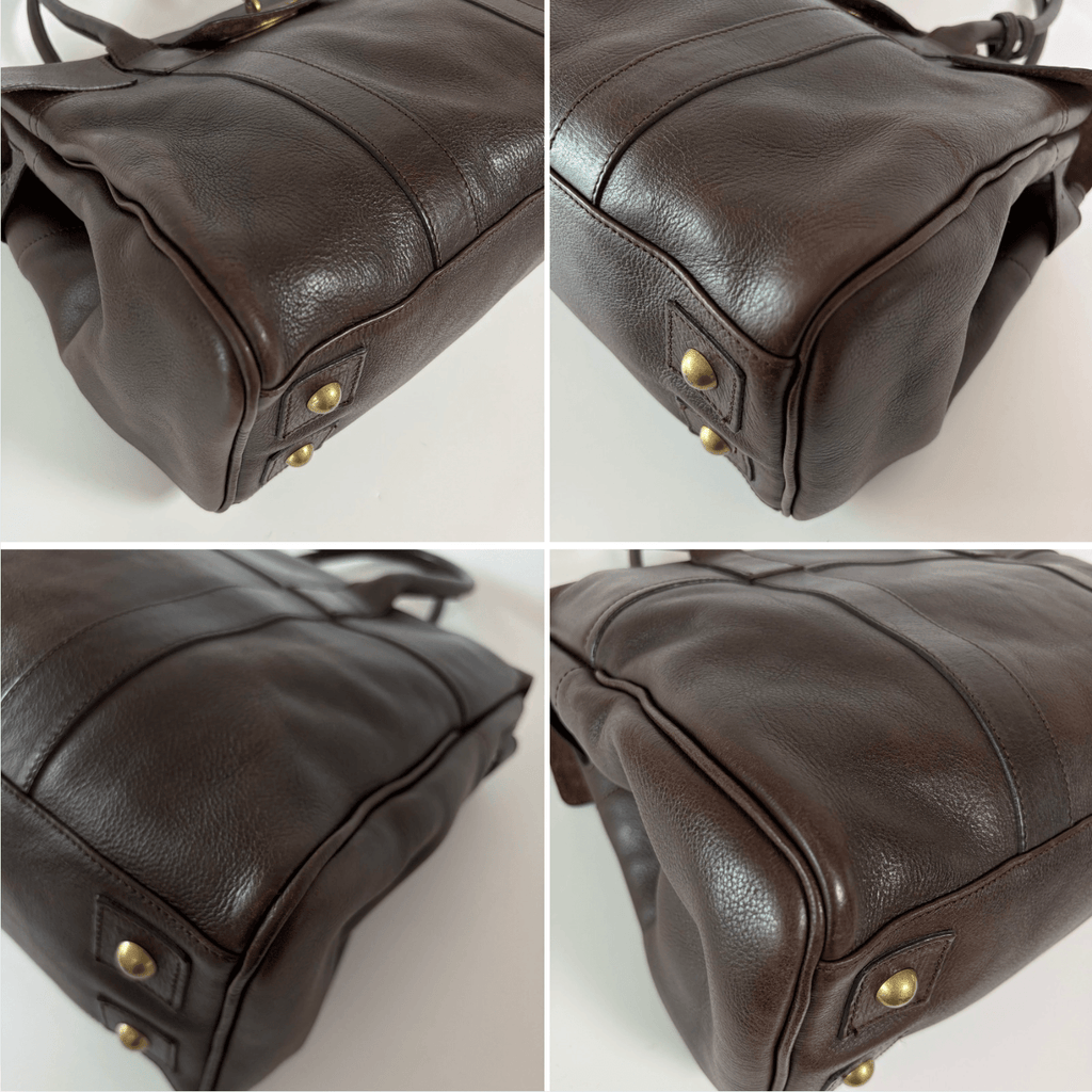 Authentic Mulberry Bayswater Satchel Bag Leather
