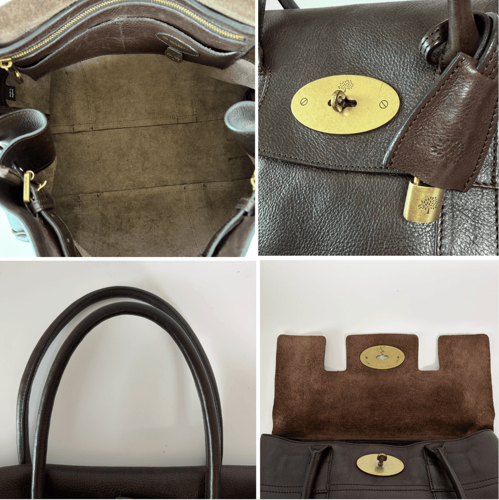 Authentic Mulberry Bayswater Satchel Bag Leather
