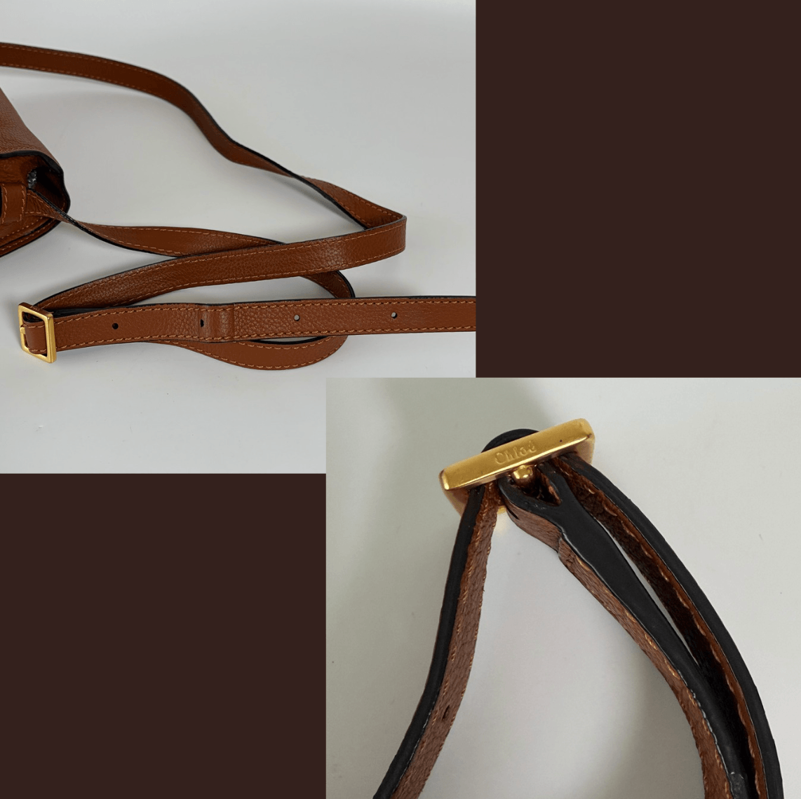 Chloé Marcie Crossbody Mini Bag Leather