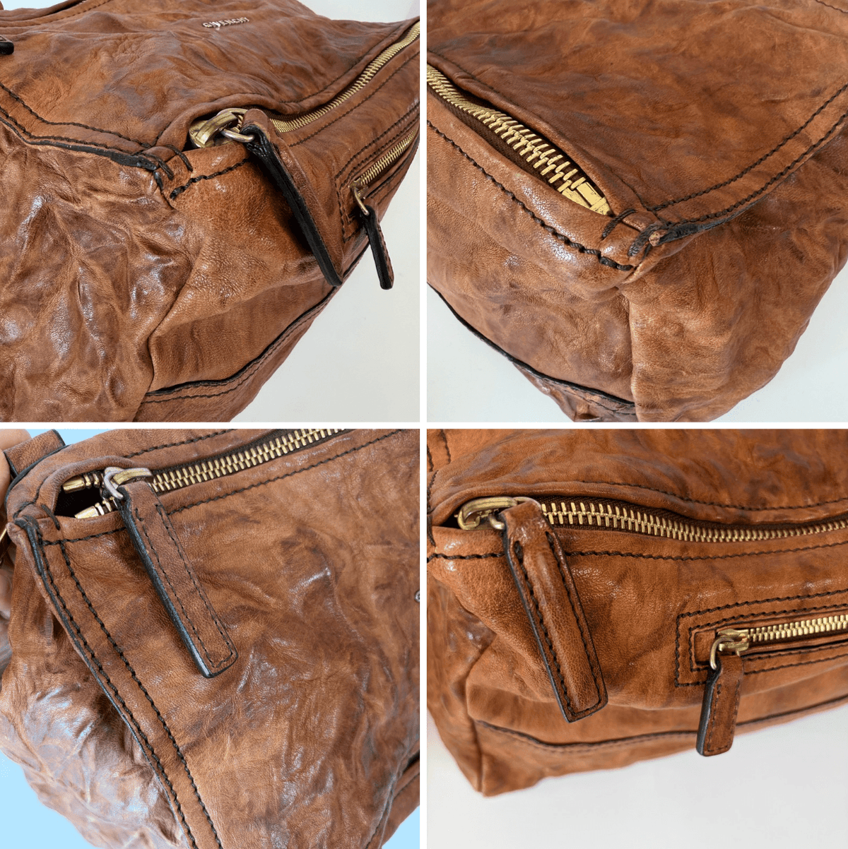 Givenchy Pandora Medium Shoulder Bag zipper and hardware details