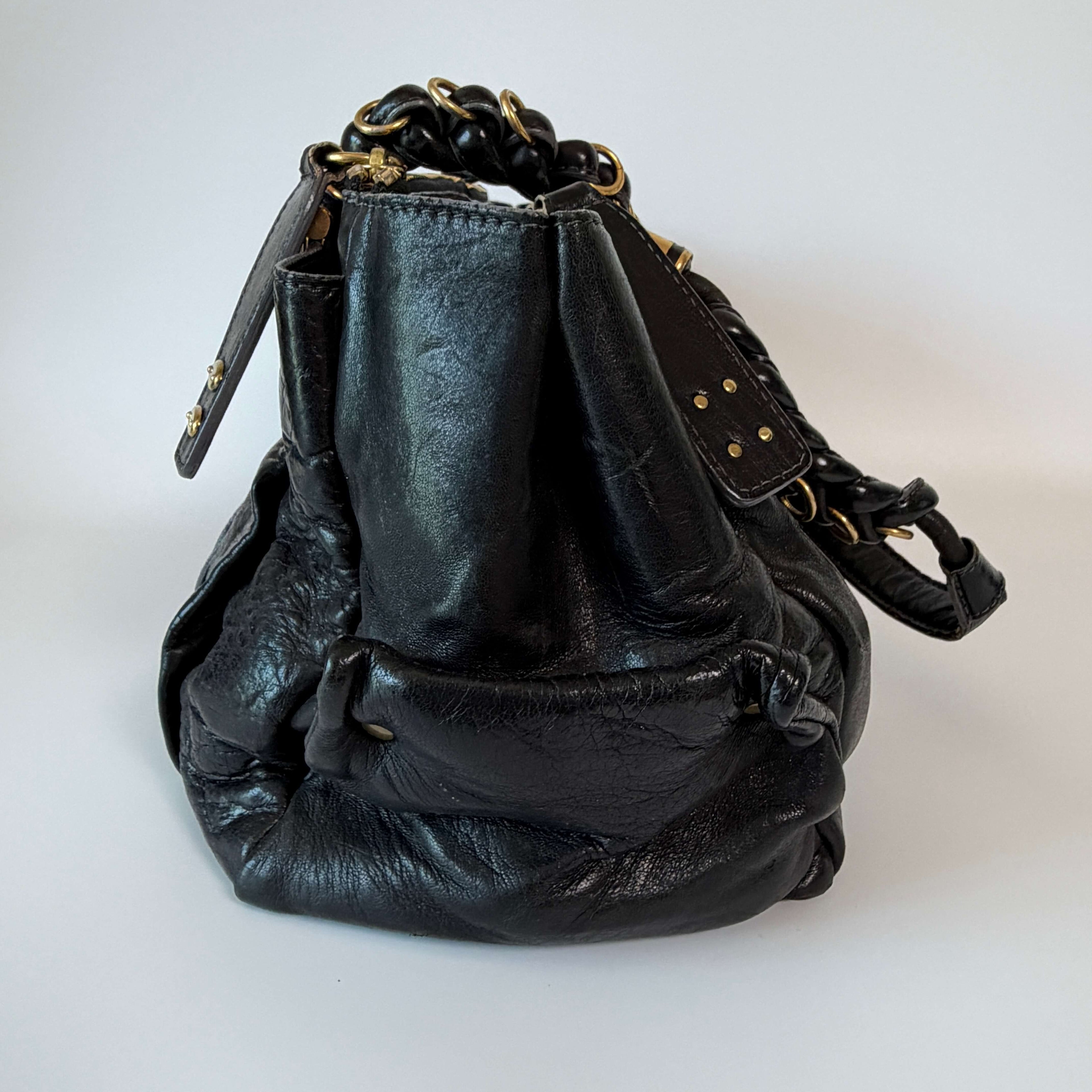 Authentic Chloe Heloise Bag Leather