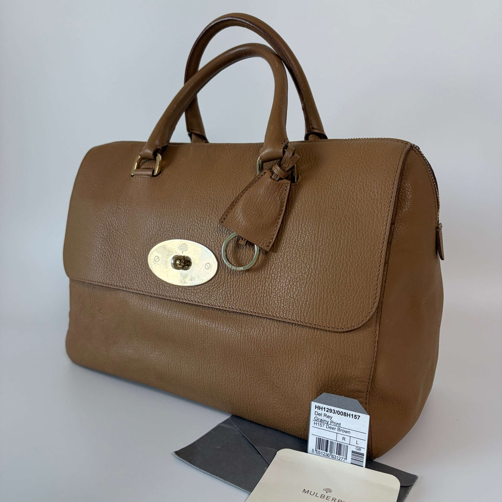 Authentic Mulberry Del Rey Bag Leather Midium