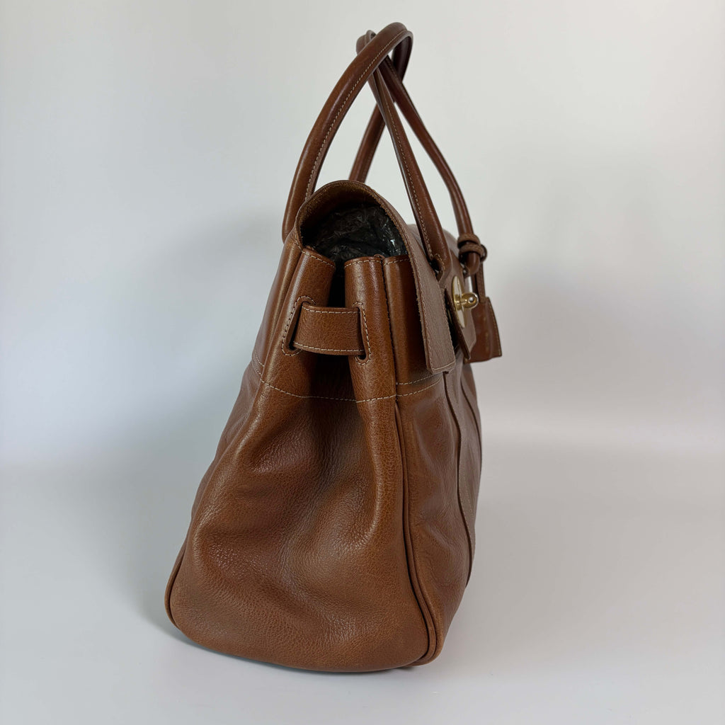 Authentic Mulberry Bayswater Bag Satchel Leather Medium