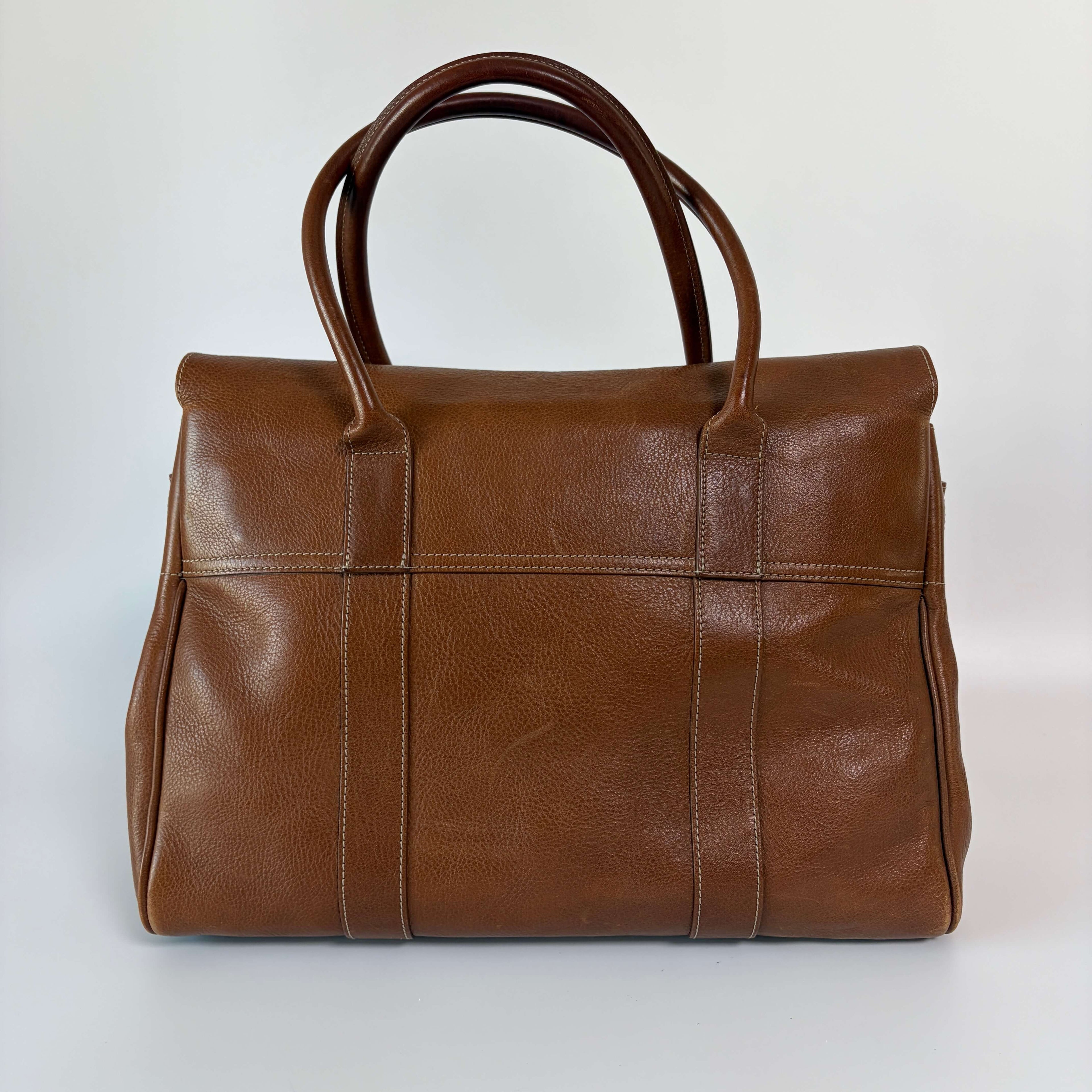 Authentic Mulberry Bayswater Bag Satchel Leather Medium
