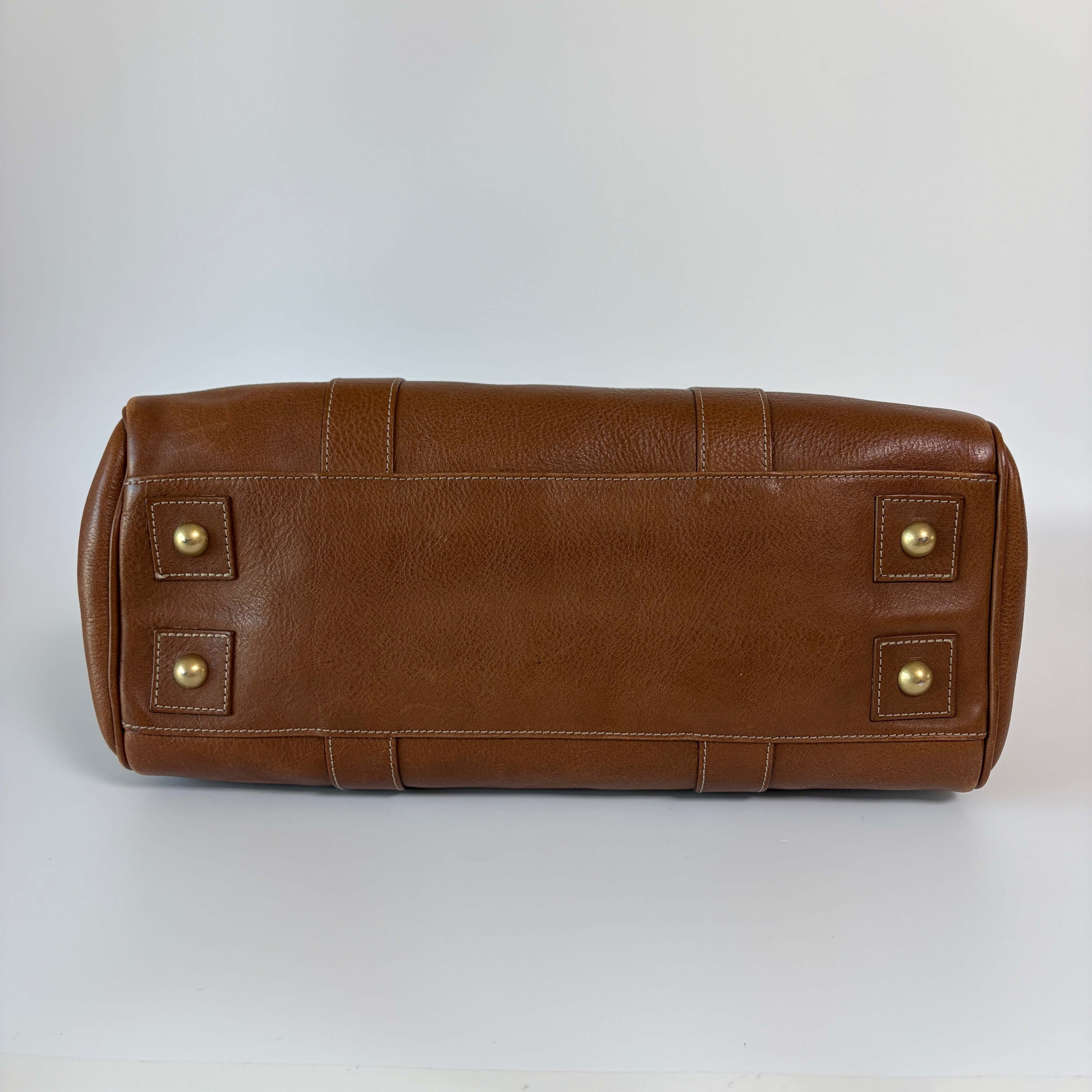 Authentic Mulberry Bayswater Bag Satchel Leather Medium