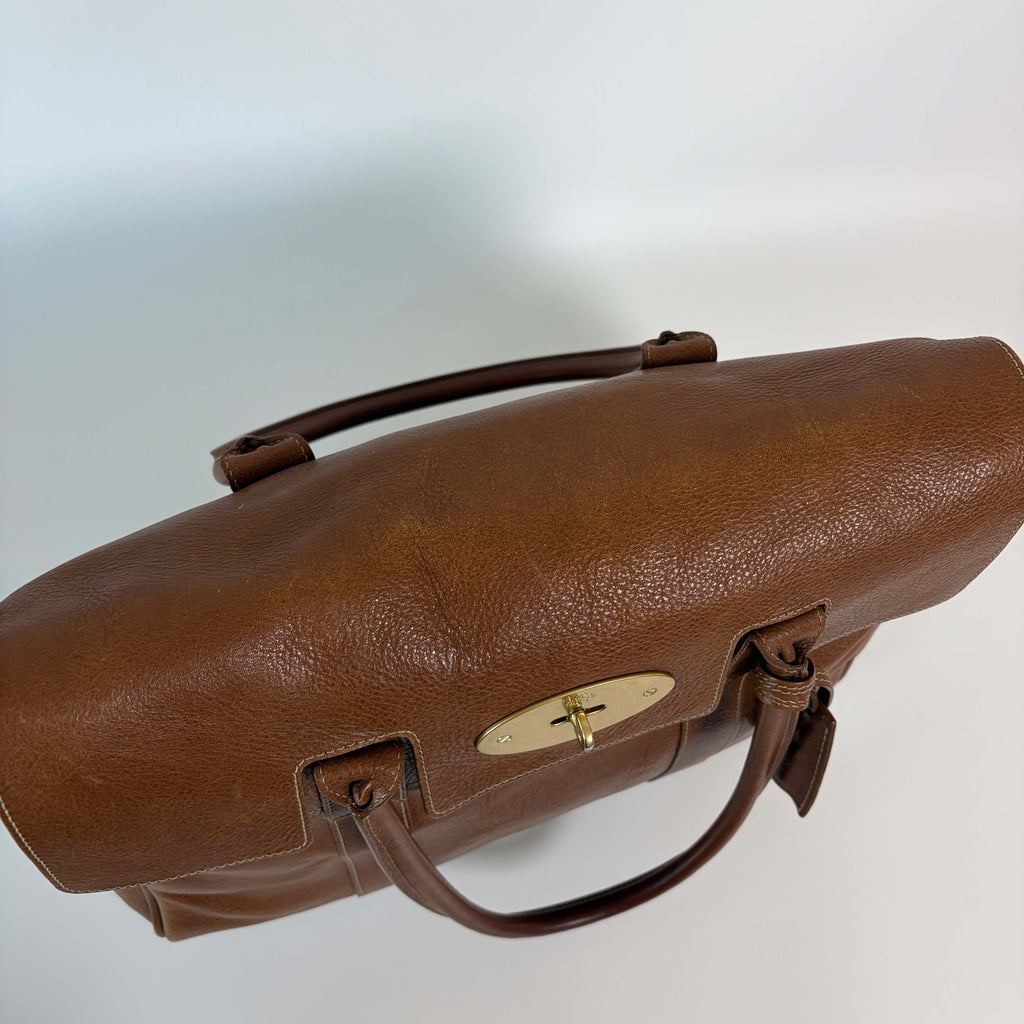 Authentic Mulberry Bayswater Bag Satchel Leather Medium