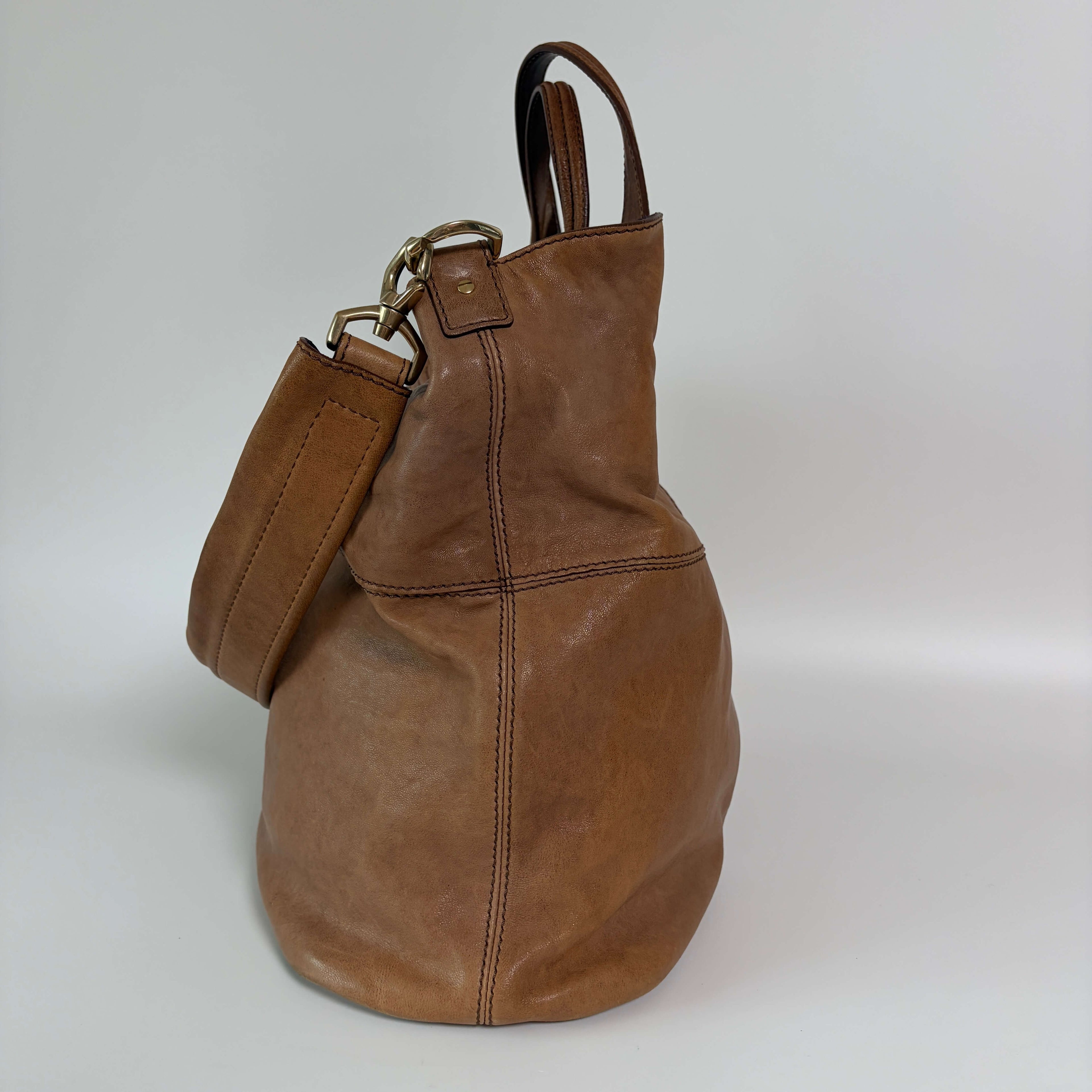Givenchy Nightingale Shopper Tote Shoulder Bag Leather Large