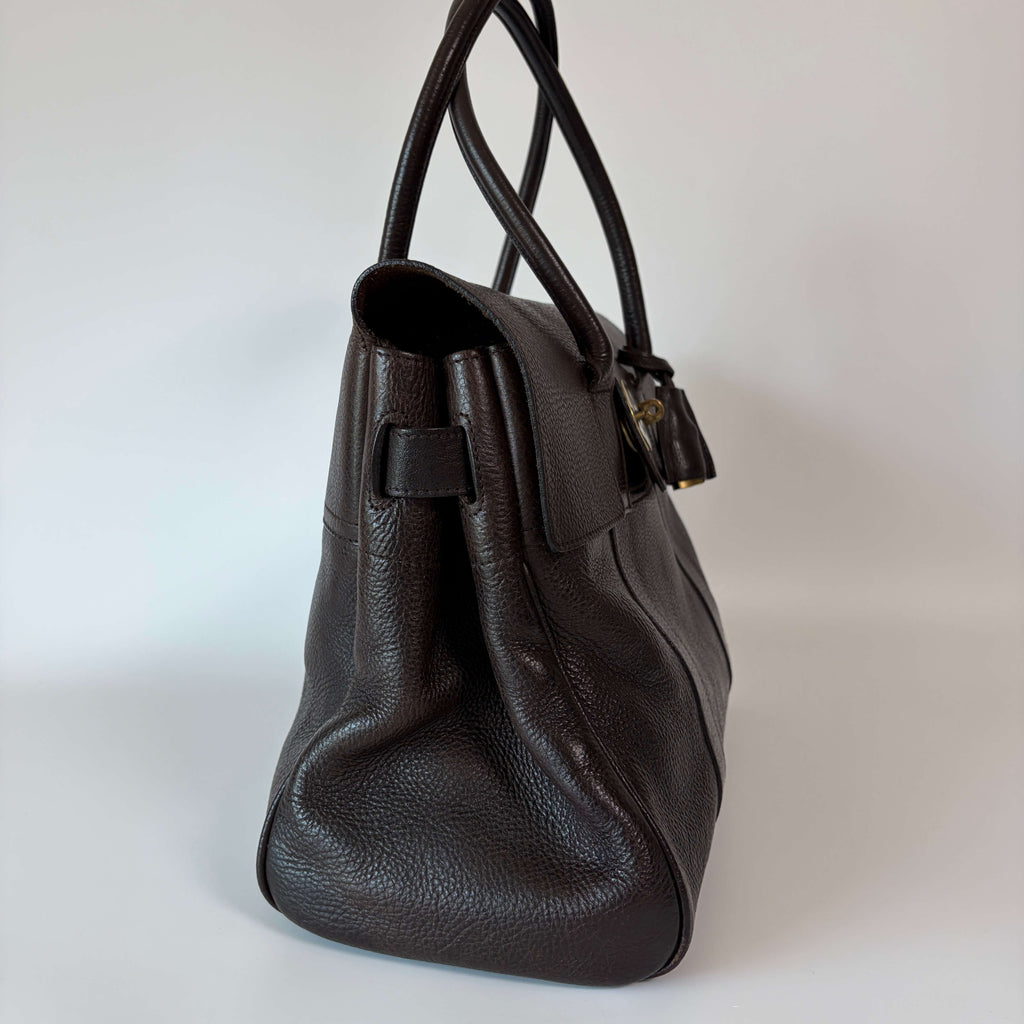 Authentic Mulberry Bayswater Bag Satchel Leather Medium