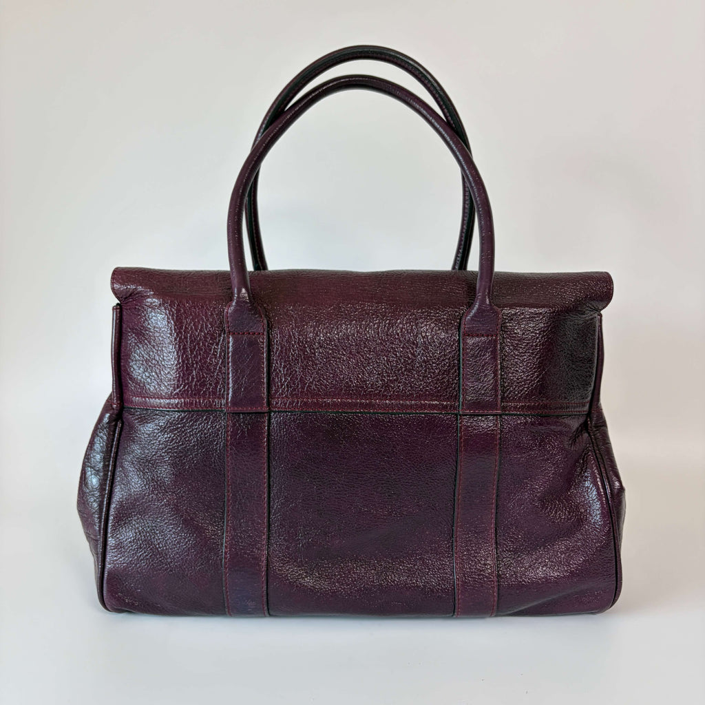 Authentic Mulberry Bayswater Satchel Bag Leather Medium
