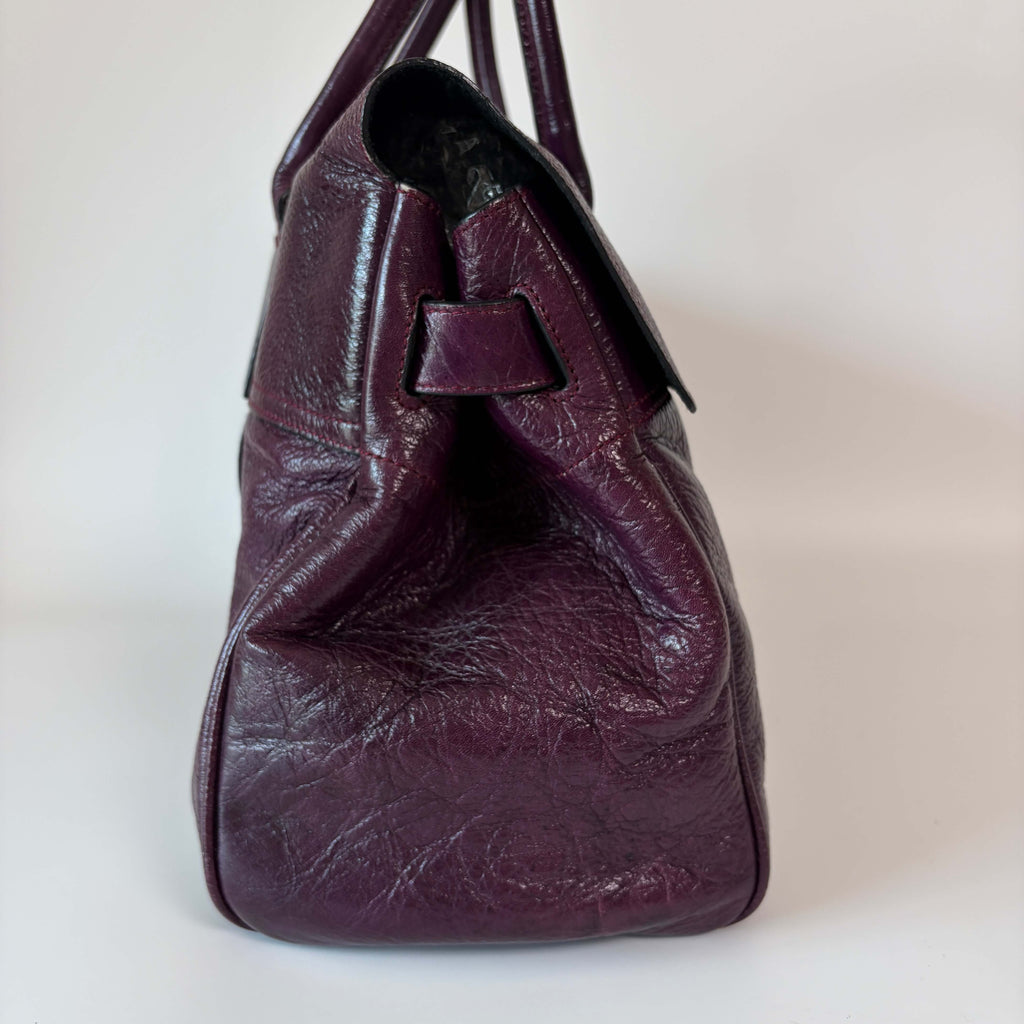 Authentic Mulberry Bayswater Satchel Bag Leather Medium