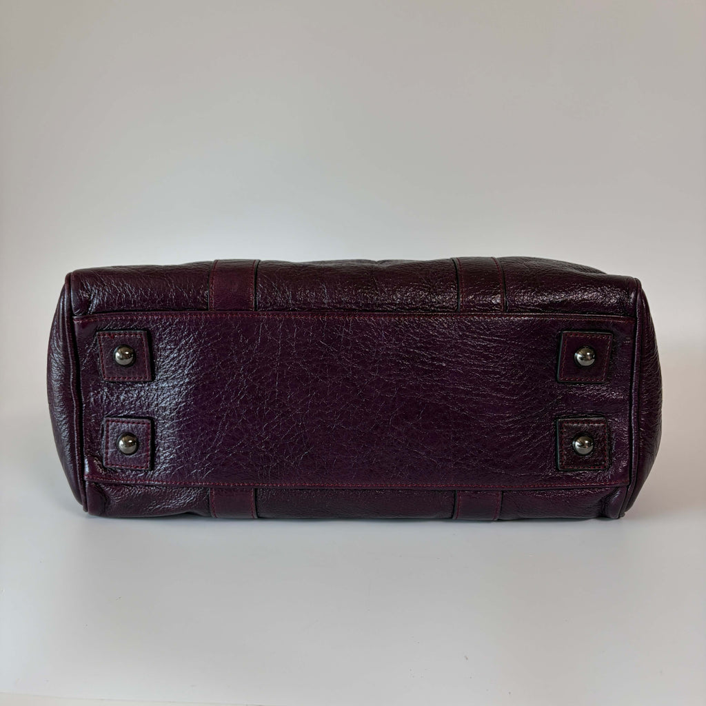 Authentic Mulberry Bayswater Satchel Bag Leather Medium