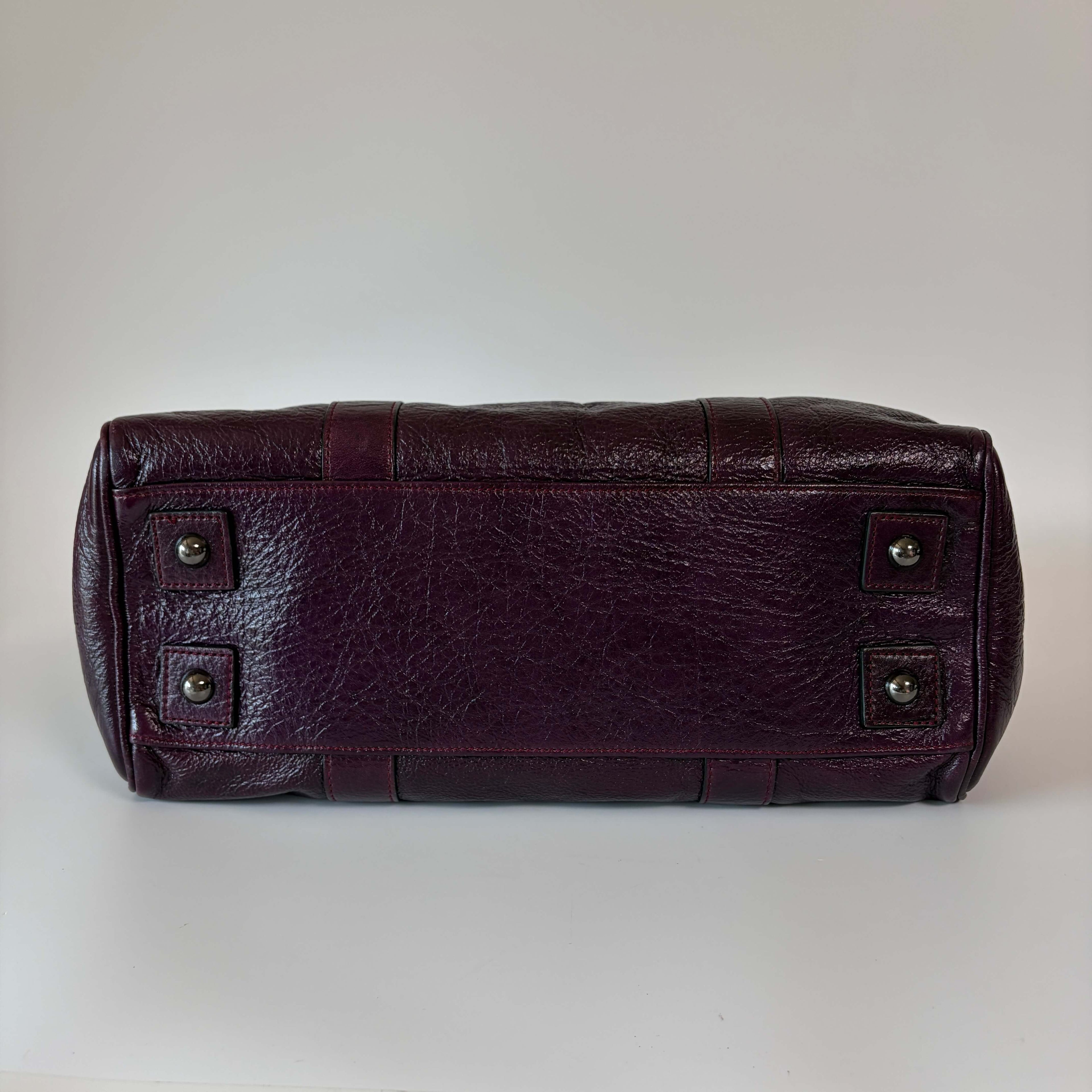 Authentic Mulberry Bayswater Satchel Bag Leather Medium