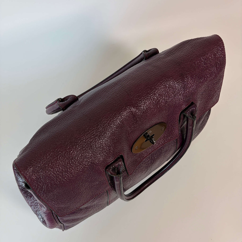Authentic Mulberry Bayswater Satchel Bag Leather Medium