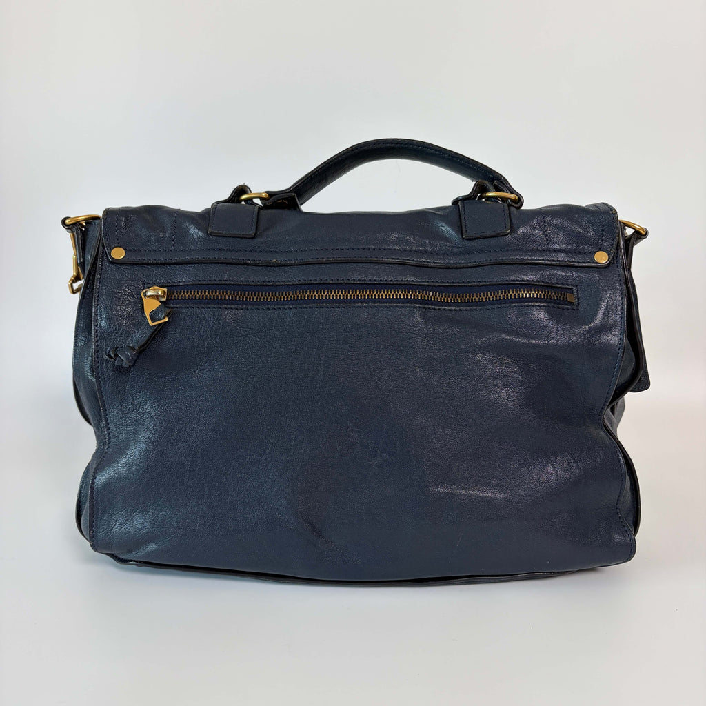 Authentic Proenza Schouler PS1 Large Leather Satchel Shoulder Bag
