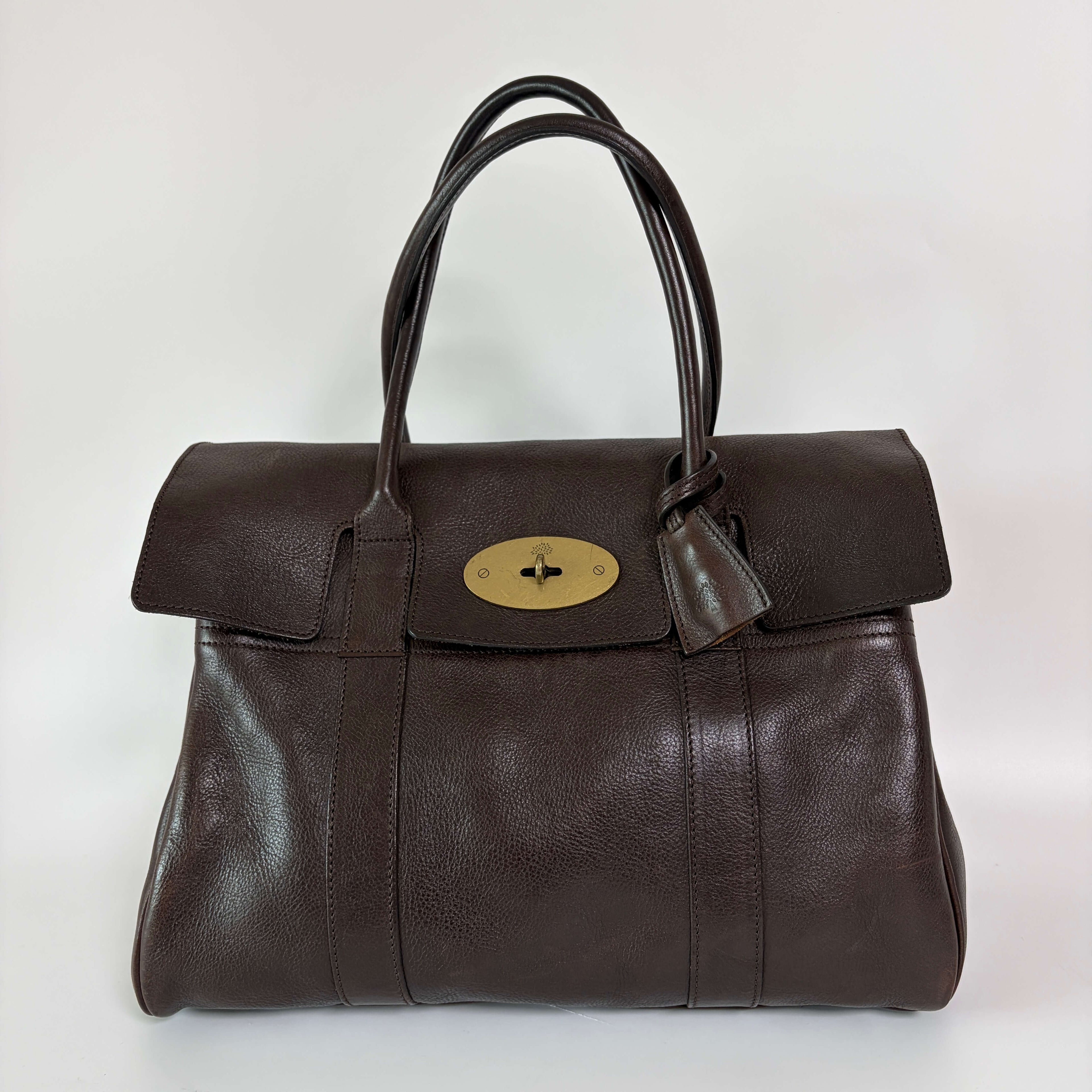 Authentic Mulberry Bayswater Satchel Bag Leather