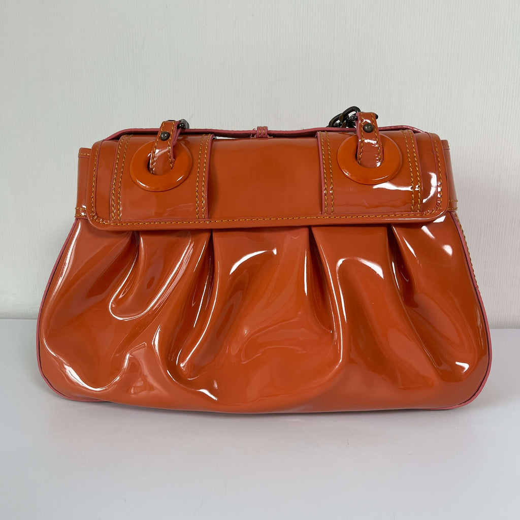Authentic Fendi B. Bag Patent Leather Medium
