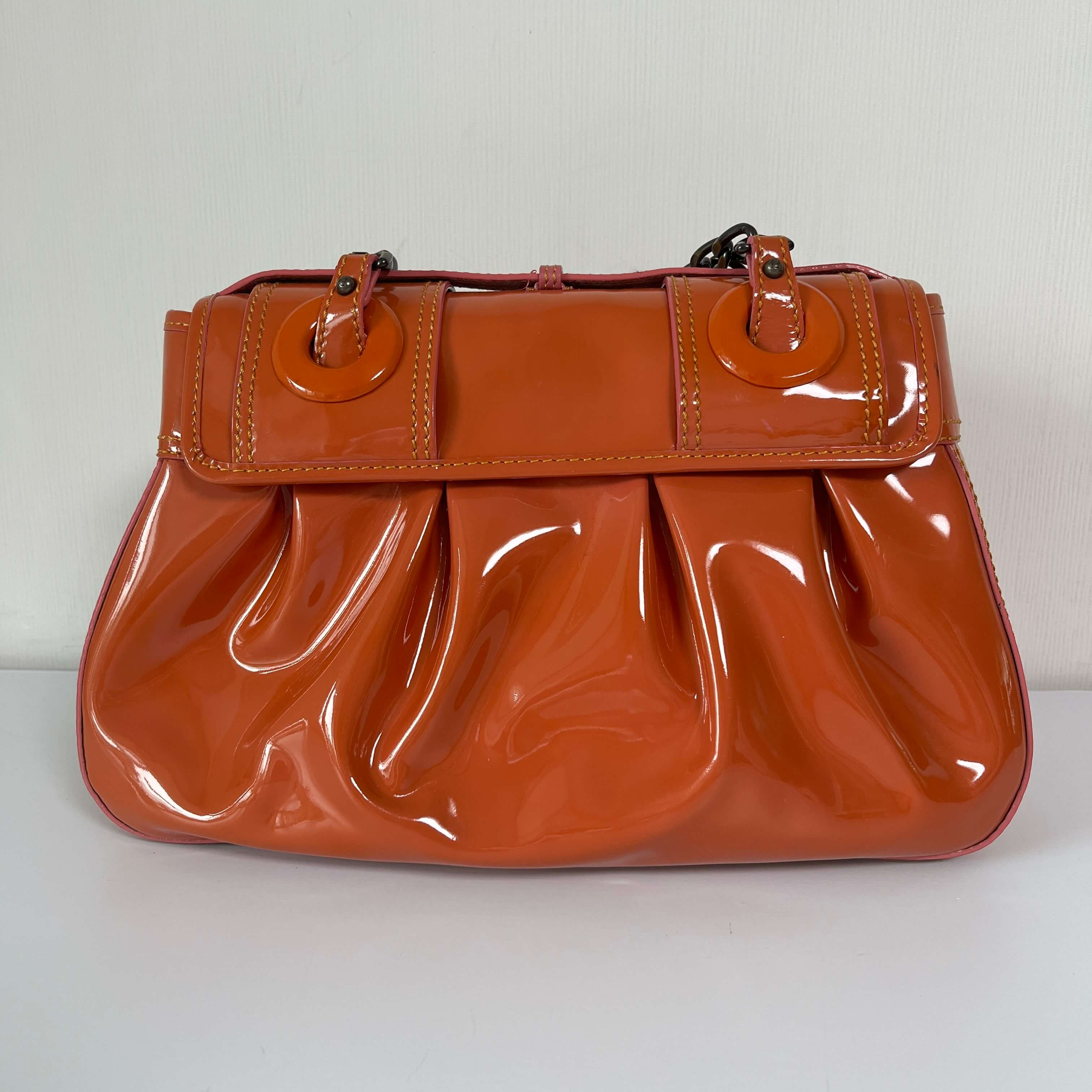 Authentic Fendi B. Bag Patent Leather Medium