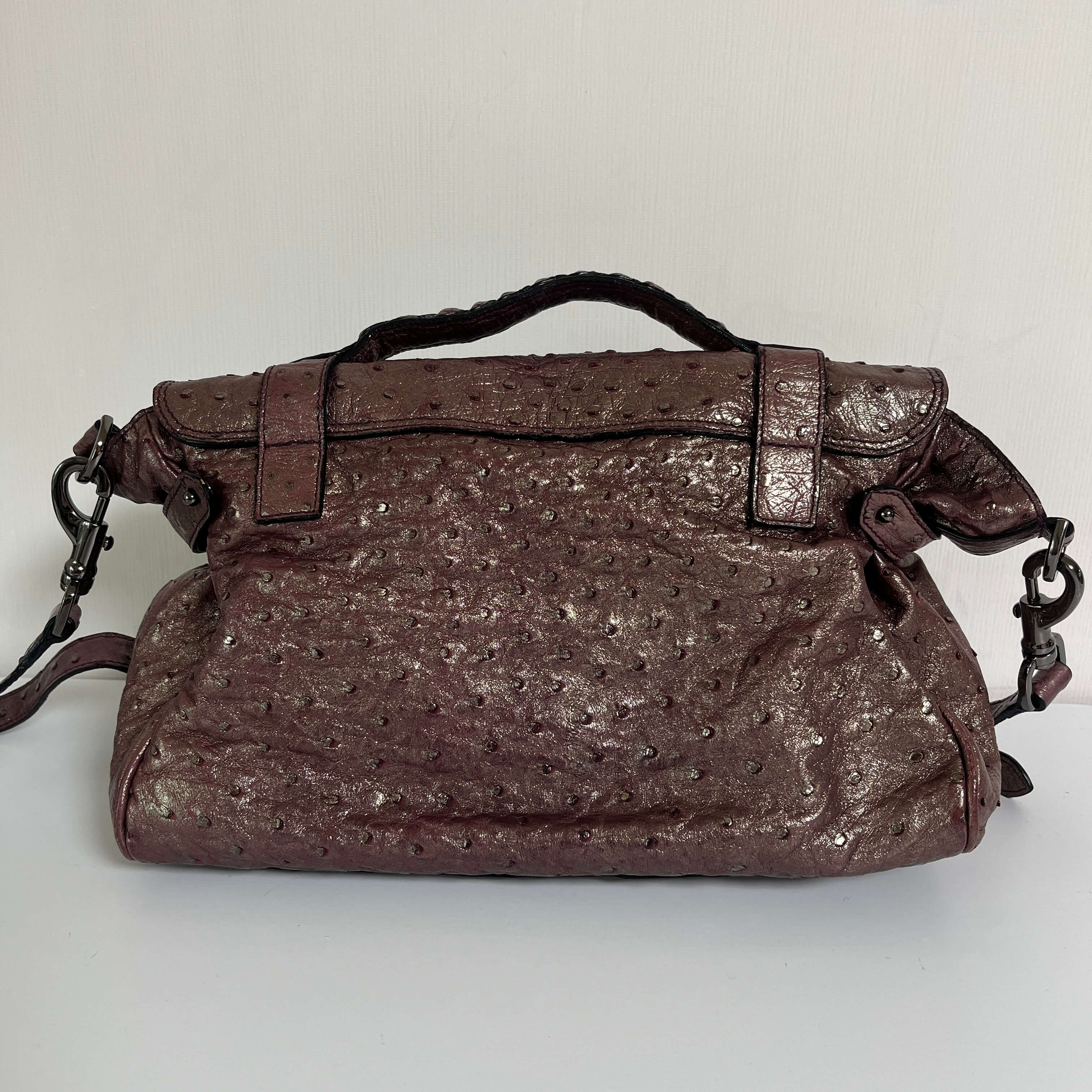 Authentic Mulberry Alexsa Bag Leather Midium