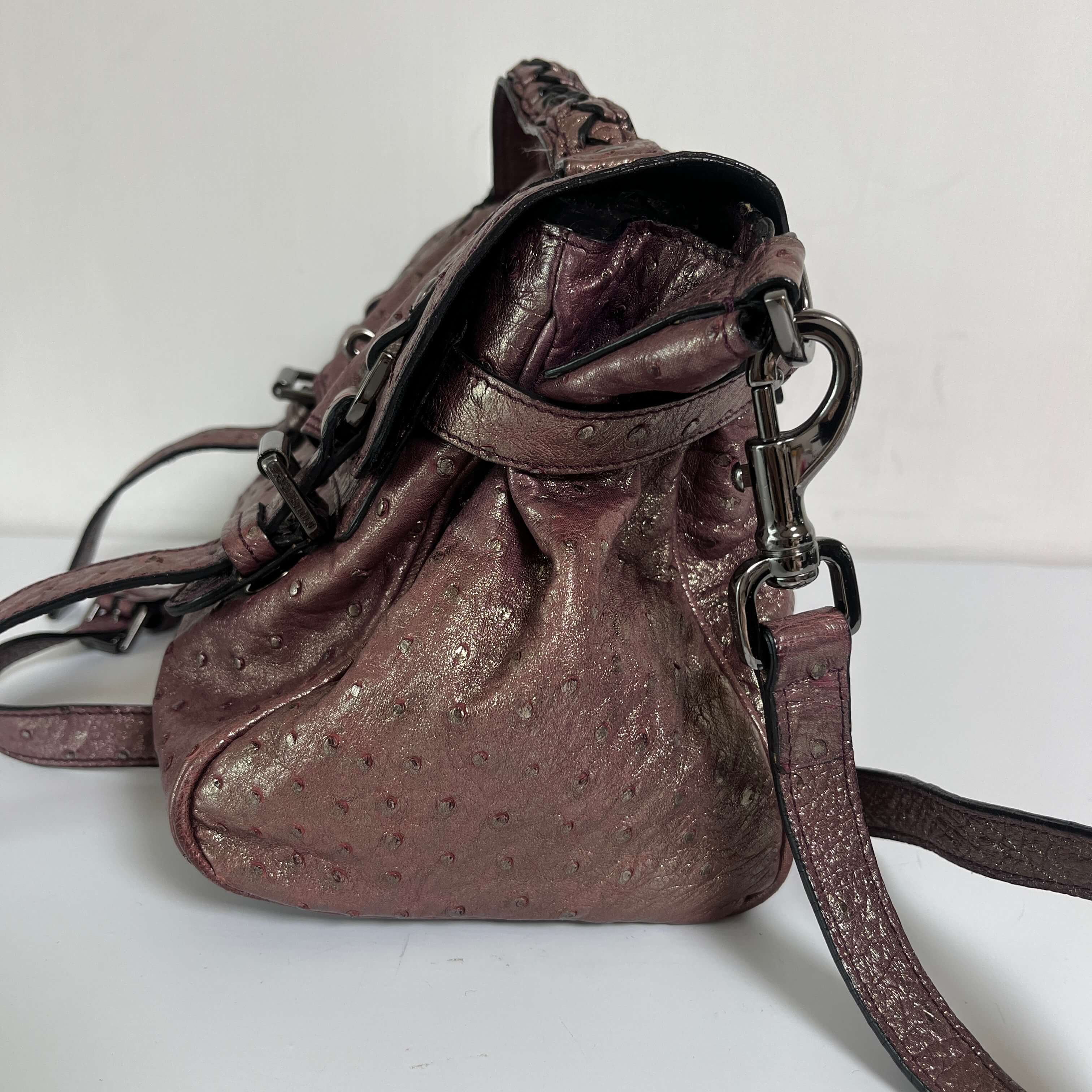 Authentic Mulberry Alexsa Bag Leather Midium