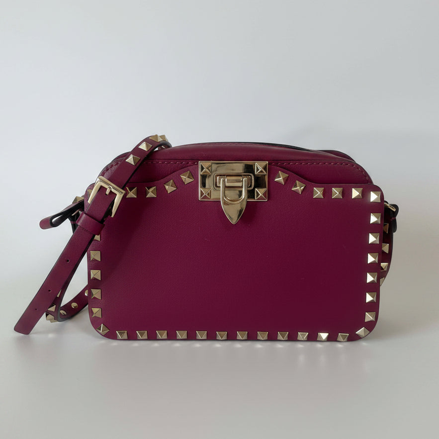 Valentino Garavani Rockstud Leather Crossbody Bag