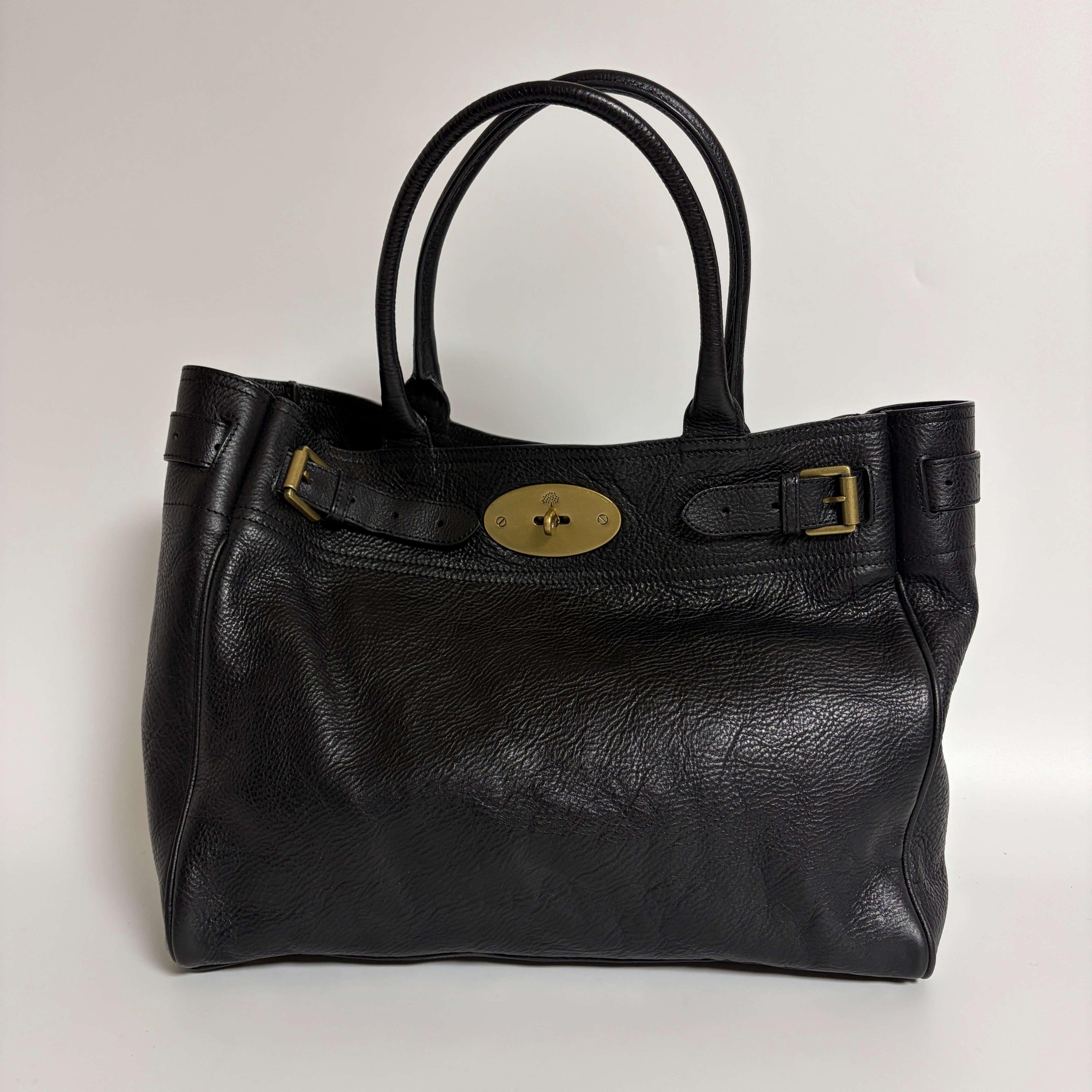 Authentic Mulberry Bayswater Tote Bag Leather Large