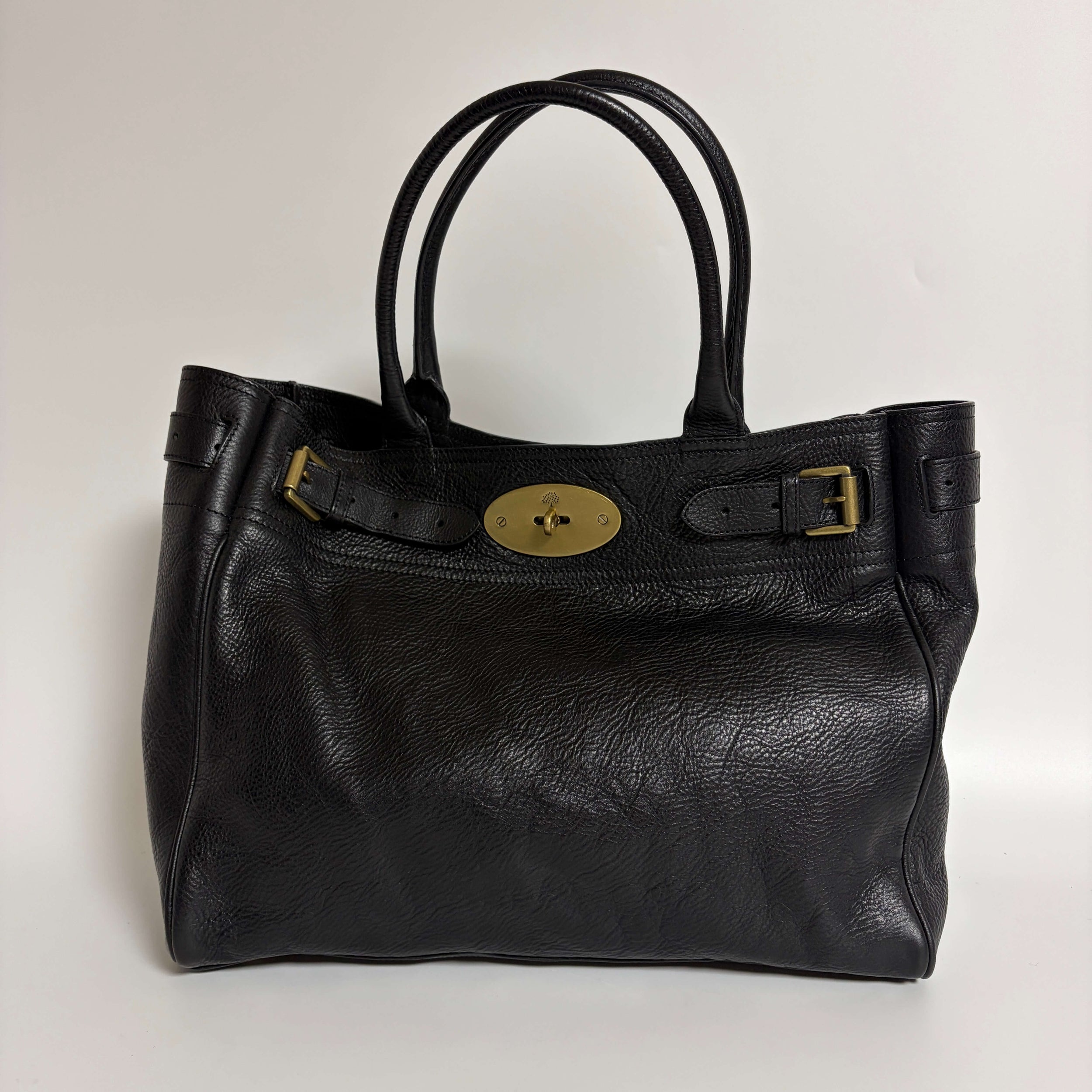 Authentic Mulberry Bayswater Tote Bag Leather Large